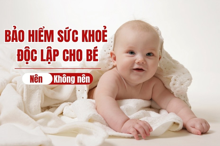 Bảo Hiểm Sức Khoẻ Độc Lập Cho Bé